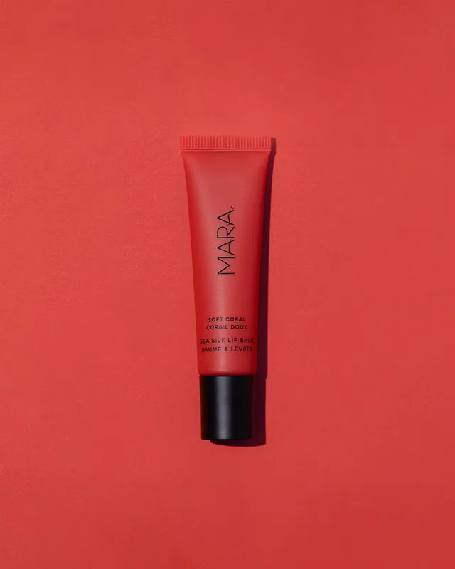 Sea Silk Lip Balm, Soft Coral