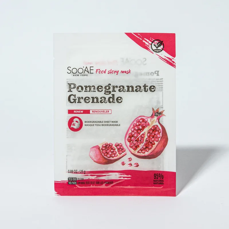 Pomegranate Food Story Mask