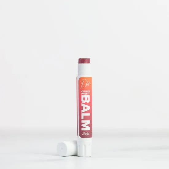 Citrus Pretty Balm 100% Natural Vegan Tinted Lip Balm, Shelly
