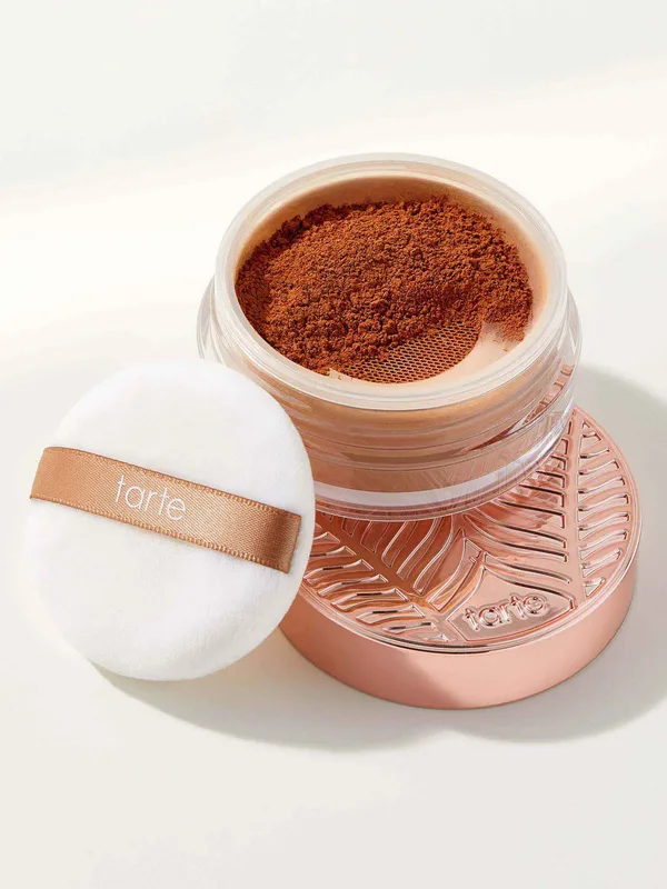 Amazonian Clay Gem Powder Foundation, 51H Deep Honey