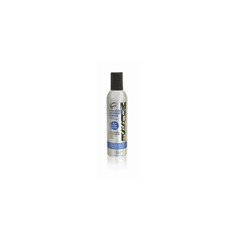 mousse maximum shine & wave