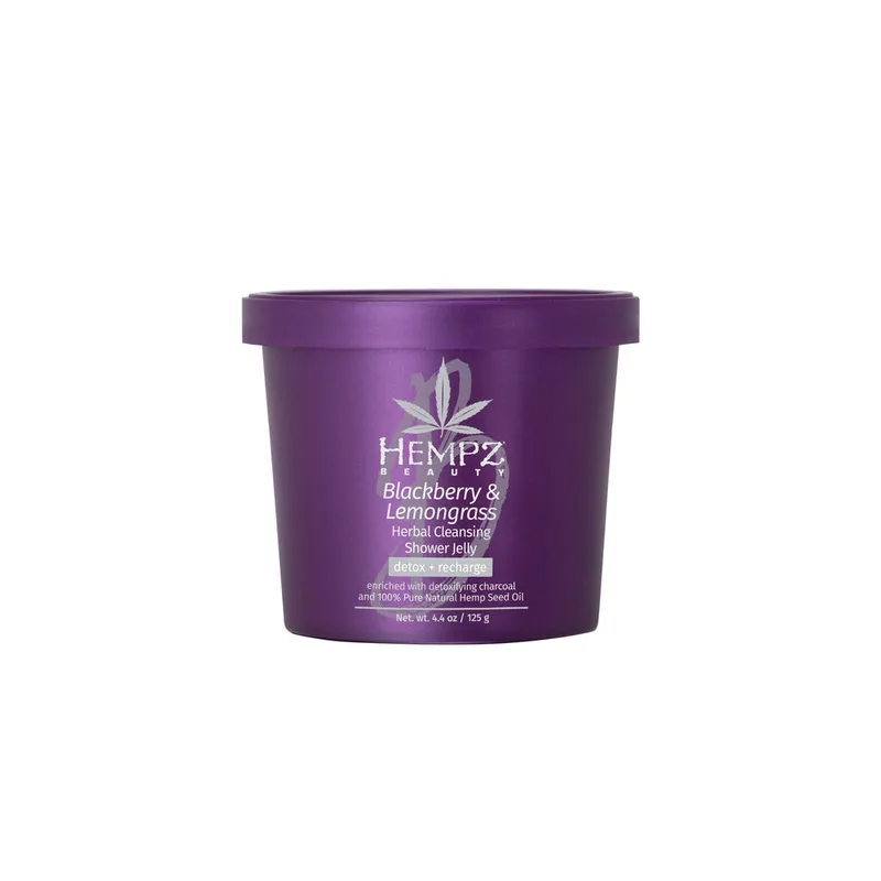 Herbal Cleansing Shower Jelly, Blackberry & Lemongrass