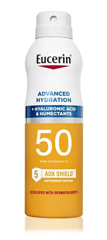 Advanced Hydration Sunscreen Lotion Spray, SPF 50