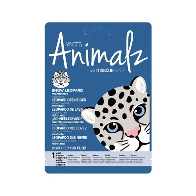 Pretty Animalz Snow Leopard Moisturizing Sheet Mask
