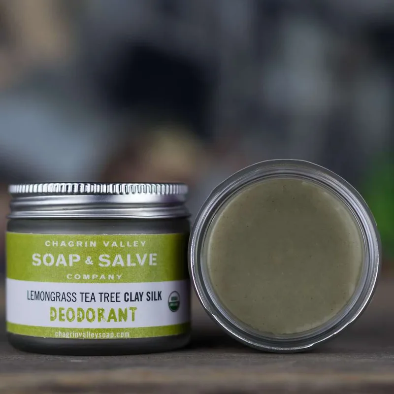 Company Clay Silk Deodorant, Lemongrass Tea Tree