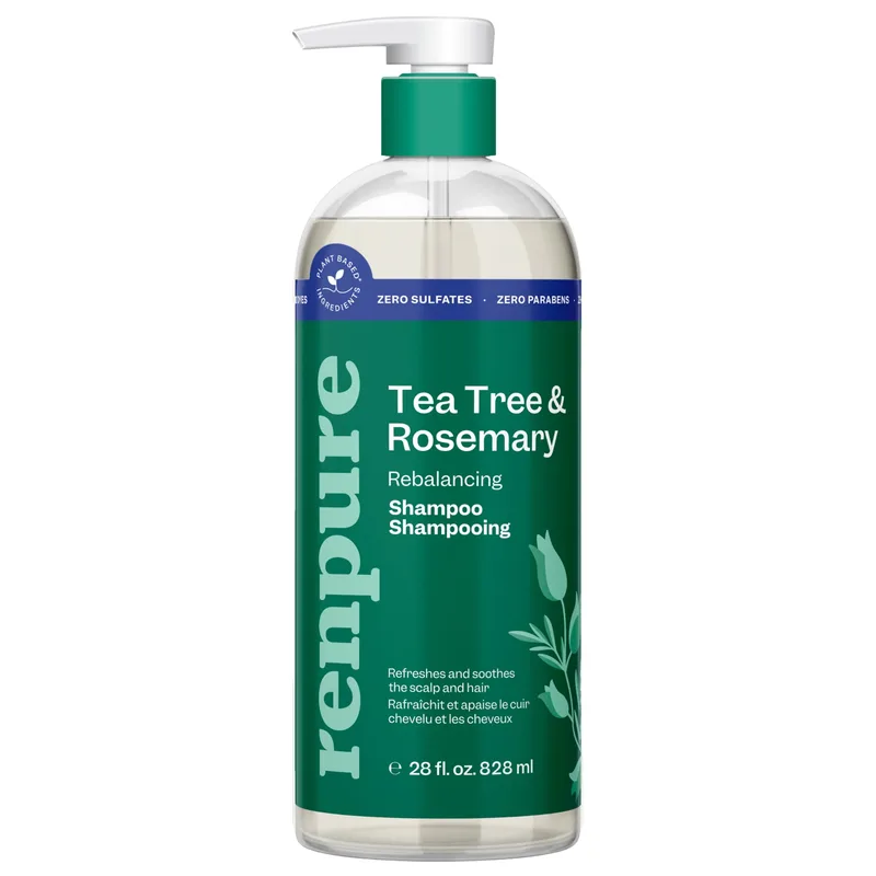 Tea Tree & Rosemary Rebalancing Shampoo, for All Hair Types