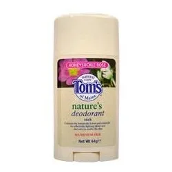 Long Lasting Natural Aluminum Free Deodorant Stick, Honeysuckle Rose (2018 formulation)