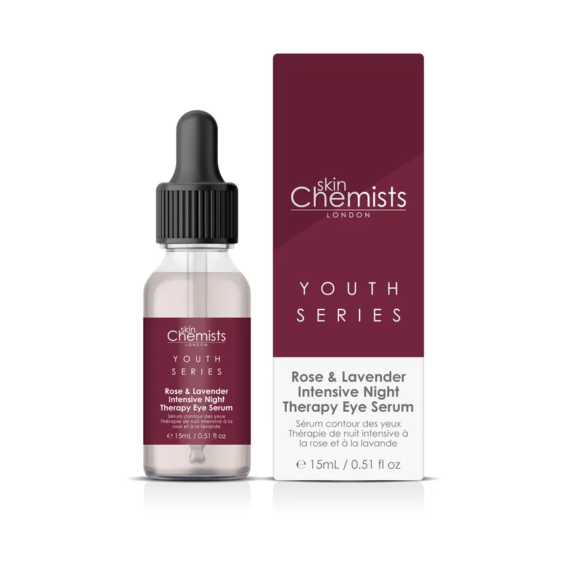 Youth Series Intensive Night Therapy Eye Serum, Rose & Lavender