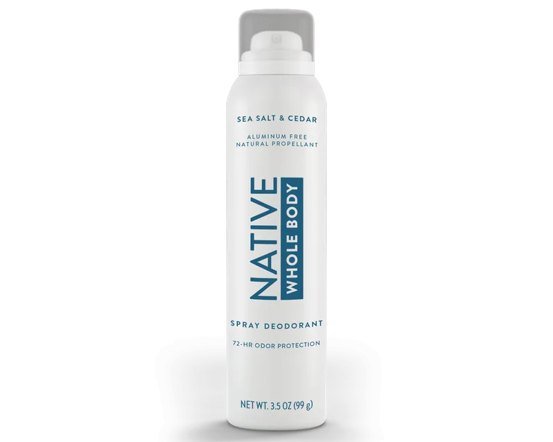 Whole Body Deodorant Spray, Sea Salt & Cedar