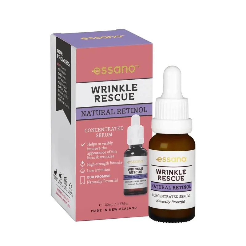 Wrinkle Rescue Natural Retinol Concentrated Serum (2020 formulation)
