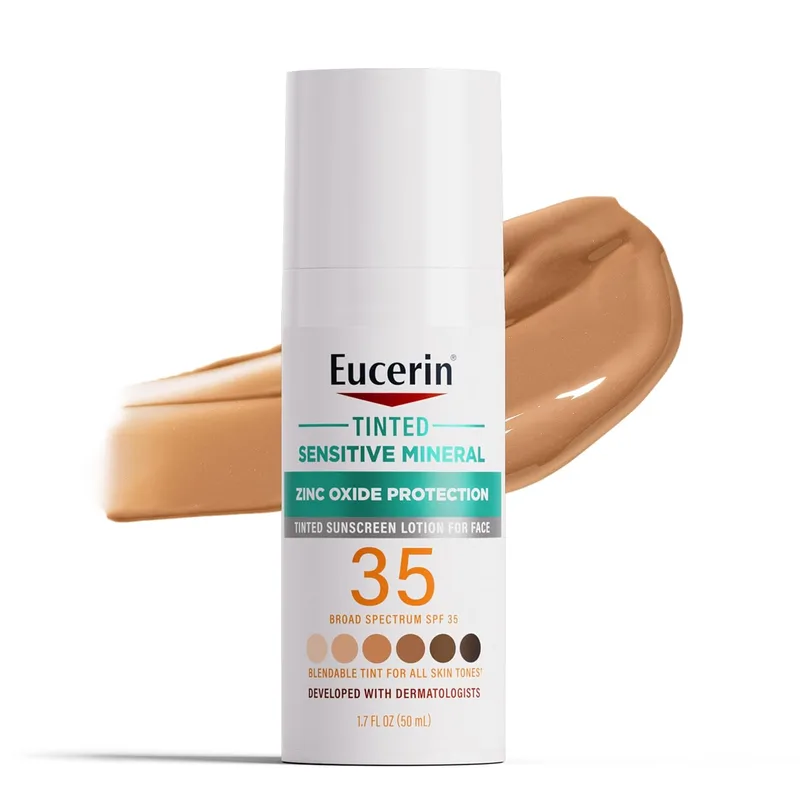 Tinted Sensitive Mineral Face Sunscreen, SPF 35