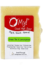 ! Goat Milk Bath & Body Soap, Lemongrass, Lemongrass (2018 formulation)
