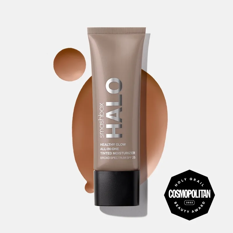 Los Angeles HALO HEALTHY GLOW ALL-IN-ONE TINTED MOISTURIZER, Dark Warm, SPF 25