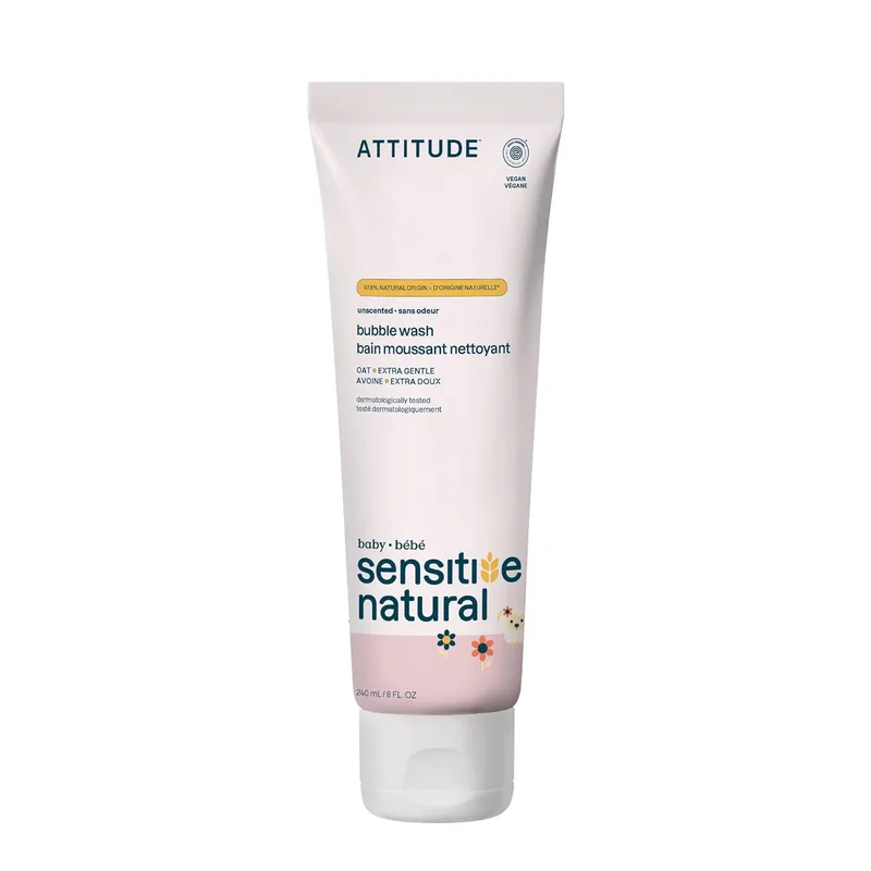 Sensitive Natural Baby Bubble Wash - Unscented