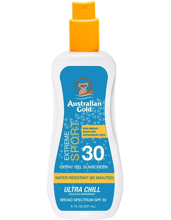 Extreme Sport Sunscreen Spray Gel, SPF 30