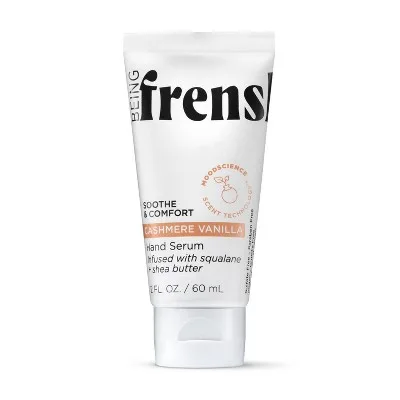 Hydrating Hand Serum Lotion with Squalane & Shea Butter, Cashmere Vanilla