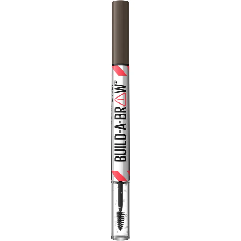 Build A Brow 2-in-1 Eyebrow Pen and Sealing Gel, Black Brown