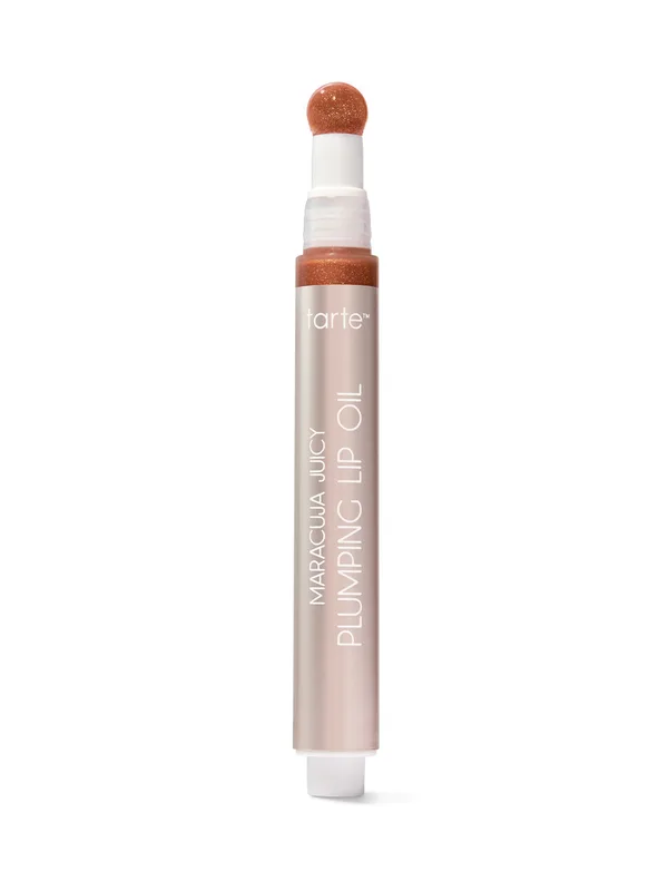 Maracuja Juicy Plumping Lip Oil, Shimmering Maple