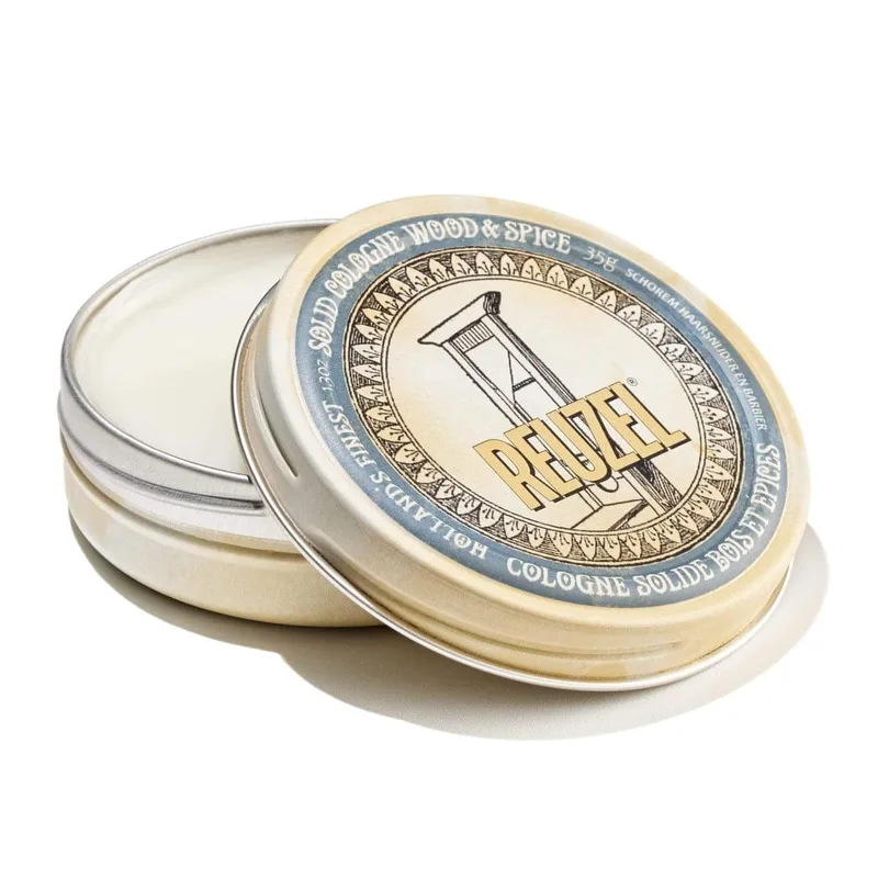Solid Cologne Balm, Wood & Spice