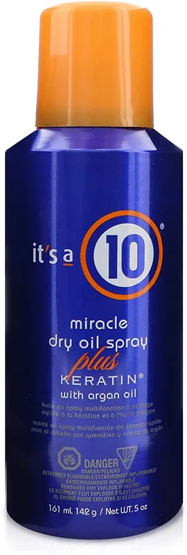 It's a 10 Miracle Dry Oil Spray Plus Keratin With Argan Oil (2019 formulation)