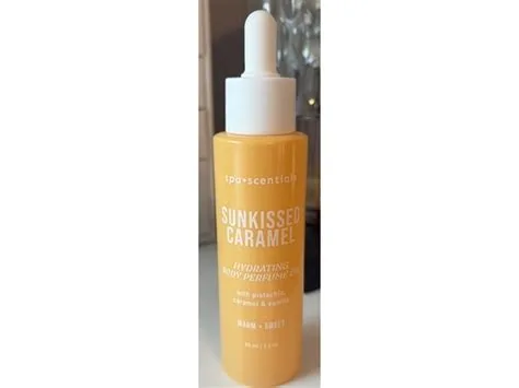 Hydrating Body Perfume Oil, Sunkissed Caramel