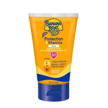 Protection + Vitamins Face Sunscreen Lotion, SPF 50+