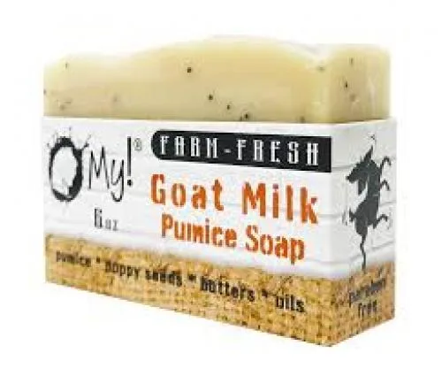 ! Goat Milk Pumice Soap, Citrus (2018 formulation)