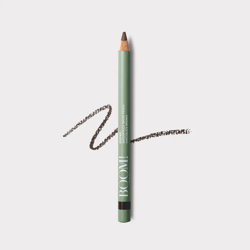 Beauty Iconic Waterproof Brow Pencil, Chocolate Brown