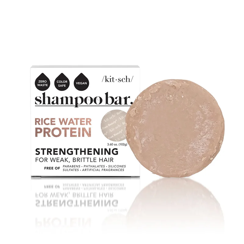 Strengthening 2 in 1 Shampoo and Shave Bar with Rice Water Protein