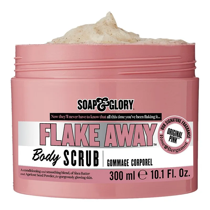 Flake Away Body Scrub, Original Pink