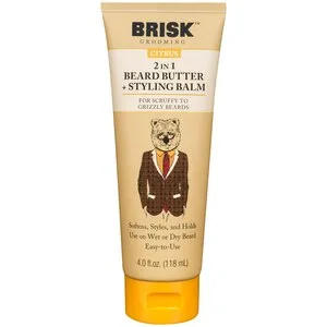 2 in 1 Beard Butter + Styling Balm, Citrus
