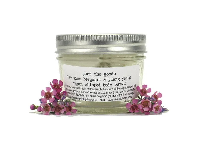 vegan body butter, lemon + coriander