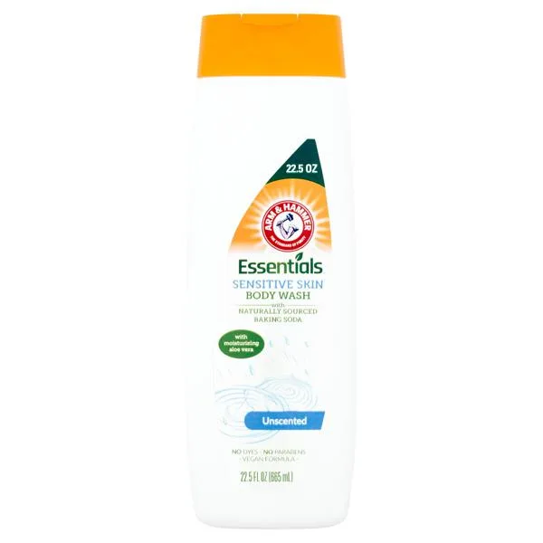 Essentials Sensitive Skin Body Wash, Unscented