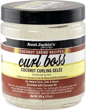 Curl Boss for Natural Curls, Coils & Waves, Coconut Creme Recipes (2019 formulation)