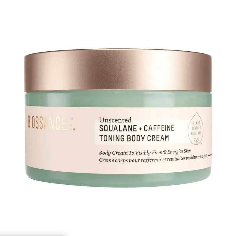 Squalane + Caffeine Toning Body Cream, Unscented