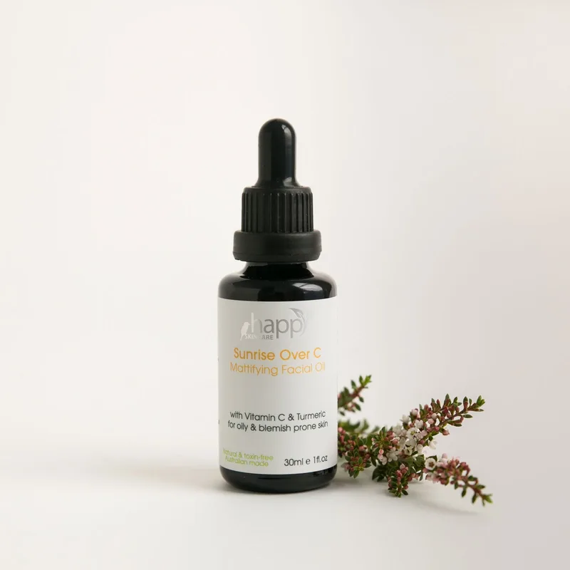 Happy Skin Care Sunrise Over C Mattifying Facial Oil (2020 formulation)