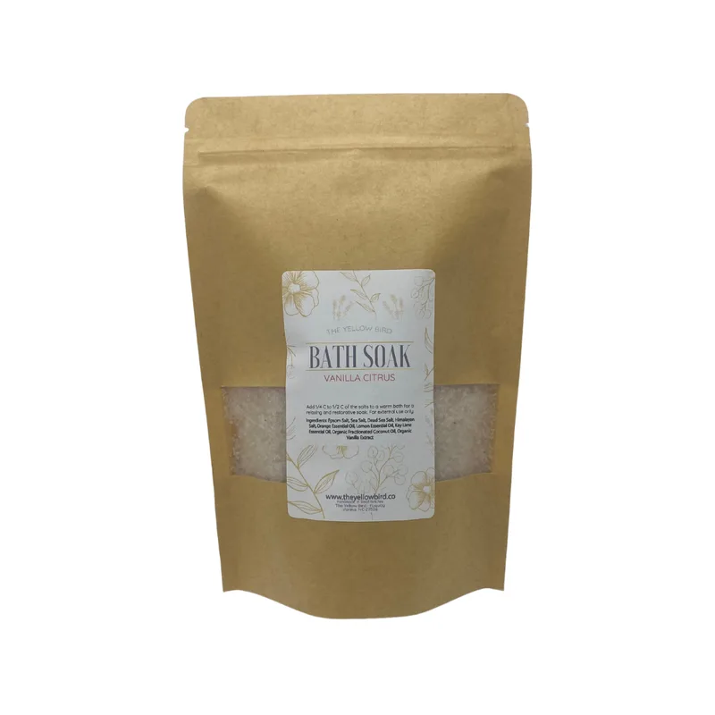 Bath Soak, Vanilla Citrus