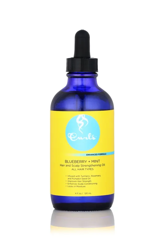 Blueberry & Mint Hair and Scalp Strengthening Oil