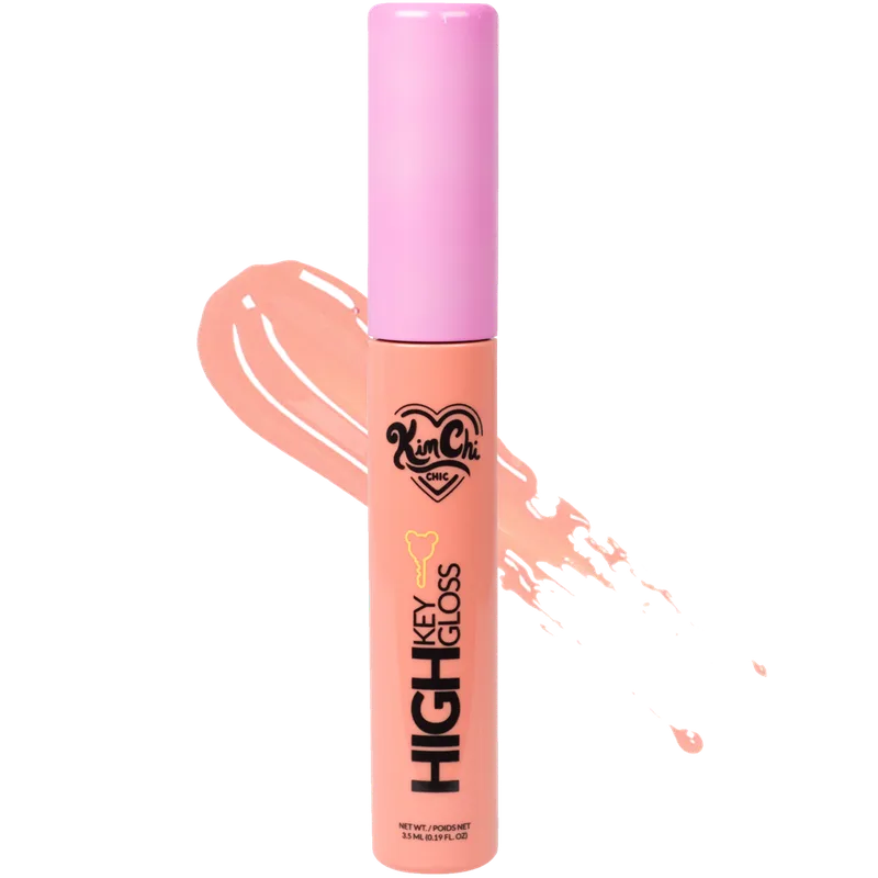 High Key Gloss Lip Gloss, 14 Peach Pink