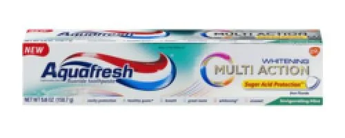 Multi Action Whitening Fluoride Toothpaste, Invigorating Mint (2019 formulation)