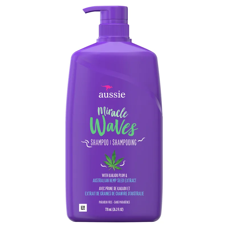 Miracle Waves Anti-Frizz Hemp Shampoo