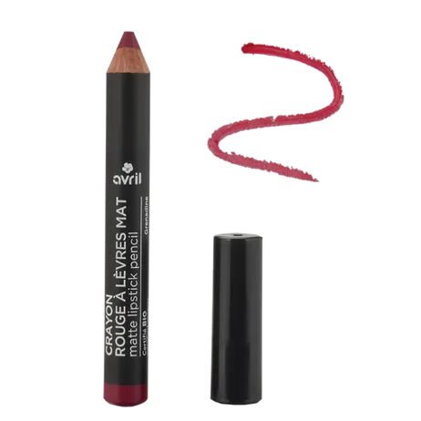 Matte Lipstick pencil, Grenadine