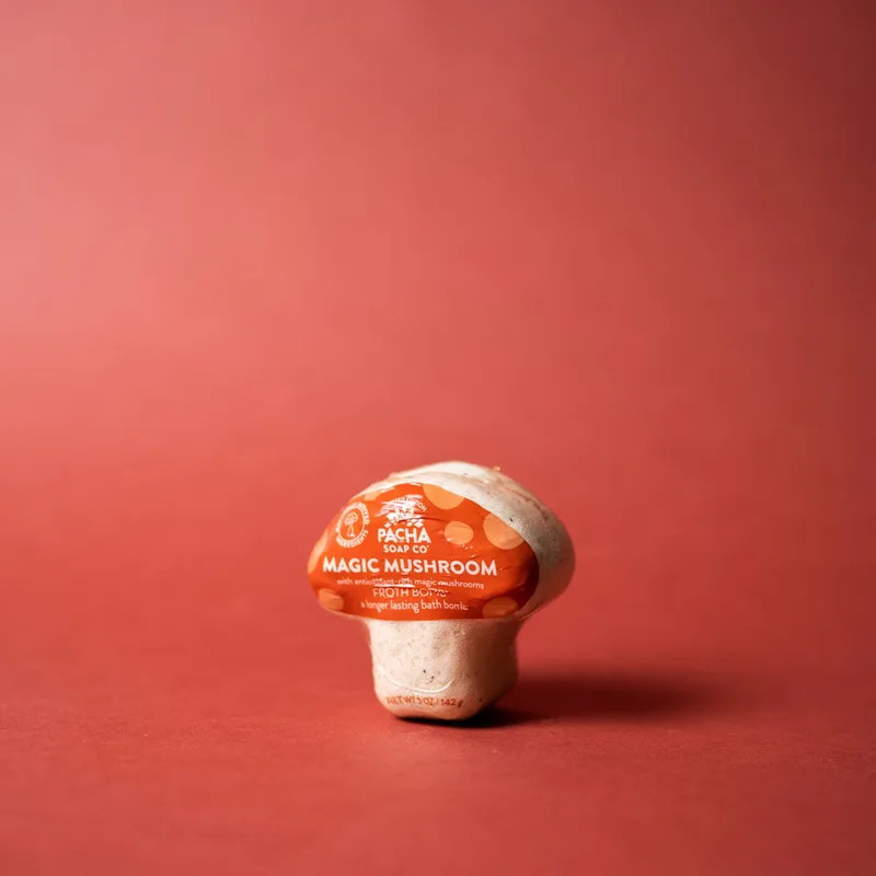 Co, Froth bath bomb, Magic Mushroom