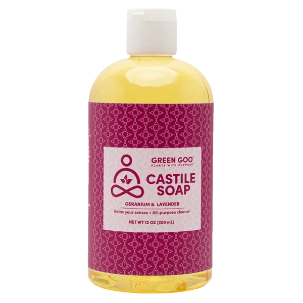 Castile Soap, Geranium & Lavender (2020 formulation)
