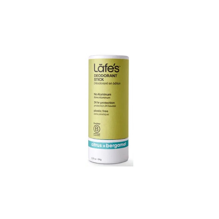 Deodorant Stick, Citrus + Bergamot
