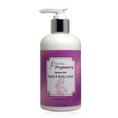 Finally For ... Pregnancy Nutrient-Rich Hand & Body Lotion, Soft Lavender Scent