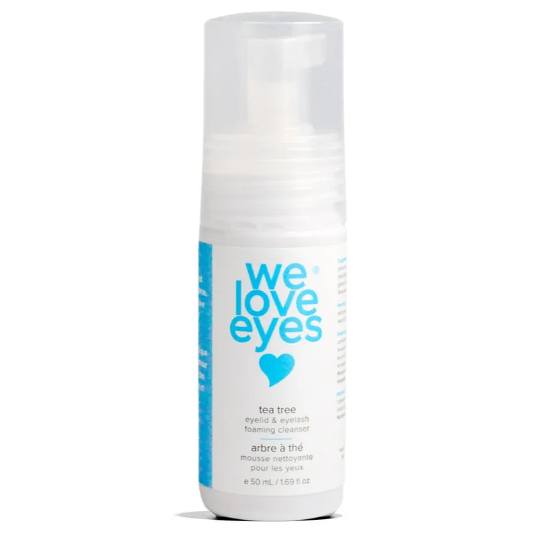 Eyelid & Eyelash Foaming Cleanser, Tea Tree