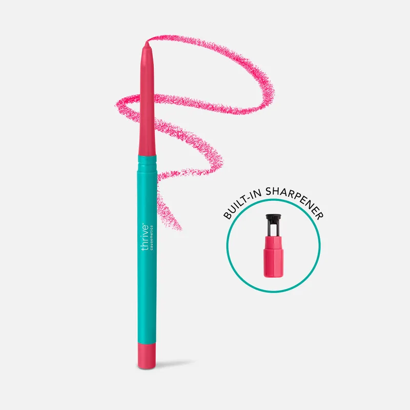 Lip Filler Long-Wearing + Plumping Lip Liner , Ebony