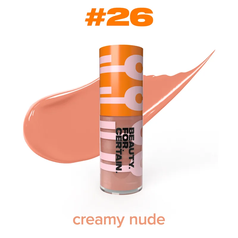 Matte Liquid Lipstick #26, Creamy Nude