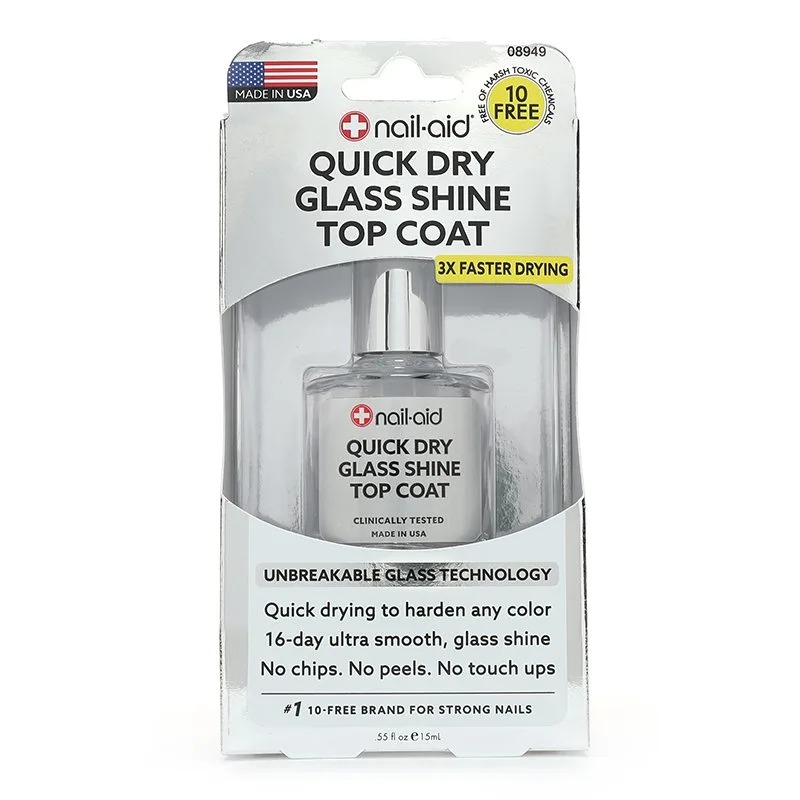 Quick Dry Glass Shine Top Coat (2020 formulation)